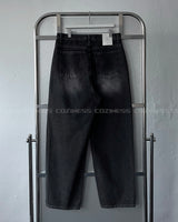 NOS101 Black Blue Over Wide Denim (XS ~ L)