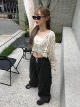 Amber net bolero