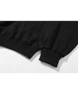 ゴールデン刺繡スウェット/Golden Emblem Sweatshirt (Black)