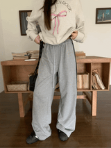 ワイドラインバンディングパンツ