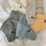 [Bellide made] Soft loose V-neck knitwear