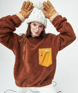 TEDDY BEAR FLEECE (BROWN) (4612194467958)