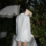 グランジパンクシャツ - WHITE