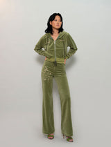 Xヒーヤジェニーベルベットタトゥーパンツ / X Heeyajenny Velvet Tattoo Pants (4590662353014)