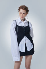 ラインニットベスト / LINE KNIT VEST