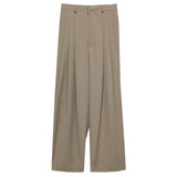 ルイス3ピンタックワイドスラックス (3 color)