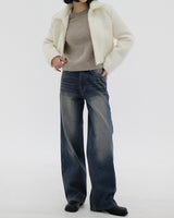 モヘアクロップジャンパー / Mohair Crop Jumper (2color)