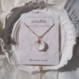 The Little Mermaid Necklace - Gold Color