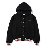 Baseball Hoodie Jacket [BLACK] (6674528796790)