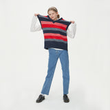 CASHLIKE BLENDED KNIT VEST_RED (6610824298614)