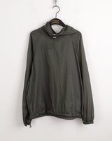 Toric nylon windbreaker string long sleeve hooded sweatshirt