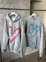 [ユニセックス] ハートバニーオーバーサイズパーカー