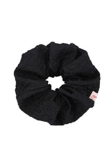 FLUFFY SCRUNCH / BLACK
