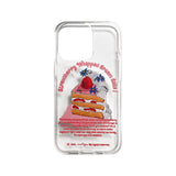 ストロベリーホイップクリームケーキ スマホケース/Strawberry Whipped Cream Cake (Galaxy) Jelly Case
