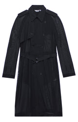 ネットトレンチコート/Net trench coat (4359505477750)