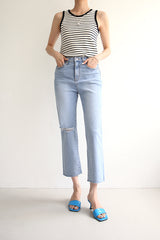 ザチャーリージーンズ / THE CHARLIE JEANS / WIDE STRAIGHT DENIM PANTS