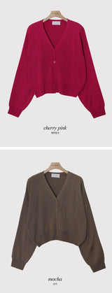 BC Simple V-neck Knit Cardigan (10color)