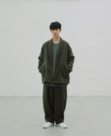 WARM-FLEECE BALLOON PANTS (Khaki) / ウォームフリースバルーンパンツ