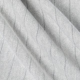 ストライプパラシュートデニムパンツ(ホワイト)