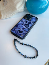 ディープハートミー クリスタルフォンストラップ/Deep Blue Heart Me Crystal Phone Strap