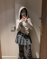Hood oval knit 