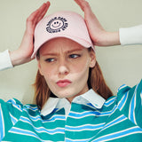 Smile embroidery ball cap (6687362875510)