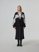 NYLON REVERSE LONG SKIRT (6682318274678)