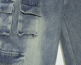 Triple pocket denim pants