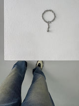 ツイストチェーンボールブレスレット / twist chain ball bracelet