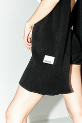 ワイドニットマフラー/WIDE KNIT MUFFLER