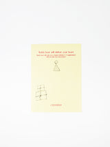 Cosymosy 'Happy Birth & Congratulation' テディベアキーリングカード