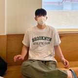 ブルックリンプリンティングハーフTシャツ