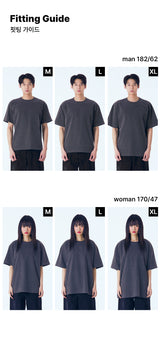 ARCHIVES CAT Pigment Overfit Short Sleeves (SPSSTD-0001)