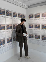 Never Linen Over Blazer (4color)