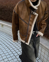 MG Crack Suede Crop Mustang (3 colors)
