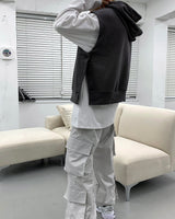 トイフーディーベスト/SK Toy Hoodie vest (4 colors)