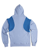 Knit Block Cut out hood t-shirts (BL)