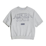 CALIFORNIA HALF SLEEVE RAGLAN SWEATSHIRT (GREY) (6543164833910)