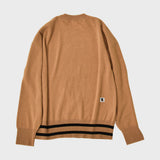 パンキングドッグニットセーター/PUKING DOG KNIT SWEATER (BEIGE)
