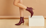 Socks Boots_Burgundy (6596164550774)