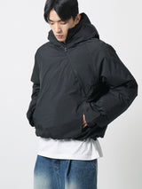 Wave anorak padding 4color