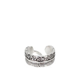 Coil Feather Ring (6676050673782)