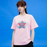 ドッグイズラブスターグラフィック半袖Tシャツ/Dog is love star graphic half sleeve tshirts