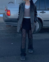 Lace skirt pants