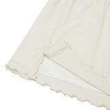 スモールチェリーポップルニットスカート / SMALL CHERRY POPPLE KNIT SKIRT [IVORY]