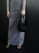 Egg Mini Bag _ Embossing [Black]