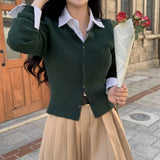 [Bellide made] Swen ribbed round cardigan
