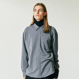 VERTICAL TIP BASIC SHIRT GREY