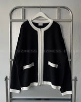 WE With Coloring Zipper Cardigan (2 colors)