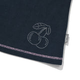 RIBBON POINT TERRY SLEEVELESS [DARK NAVY]